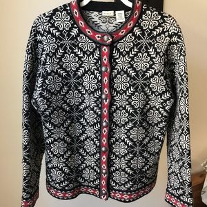 💥SWEATER SALE!! 💥VTG L.L. Bean Nordic Cardigan